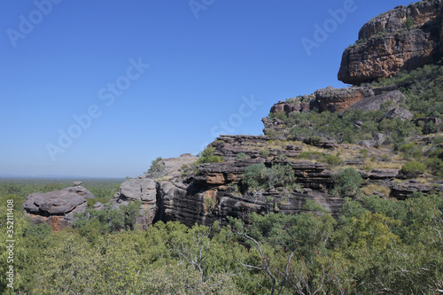 Burrungkuy Nourlangie rock art site in Kakadu National Park Northern Territory of Australia