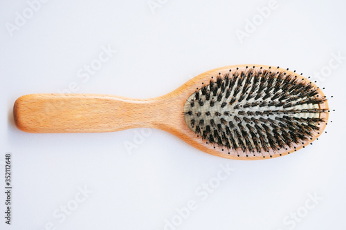 Boar Hair Bristle Brush