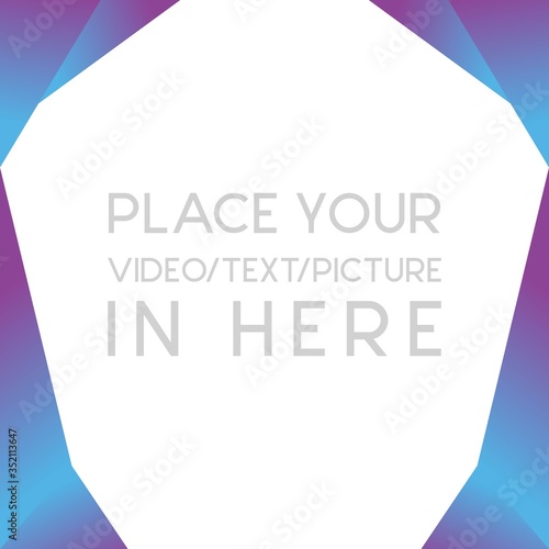 Square Banner Social Media Banners for Digital Marketing. Promotion Brand Fashion. Stories. Streaming