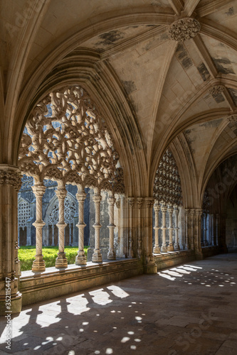 Cloisters in the Monastery of Batalha - Portugal
