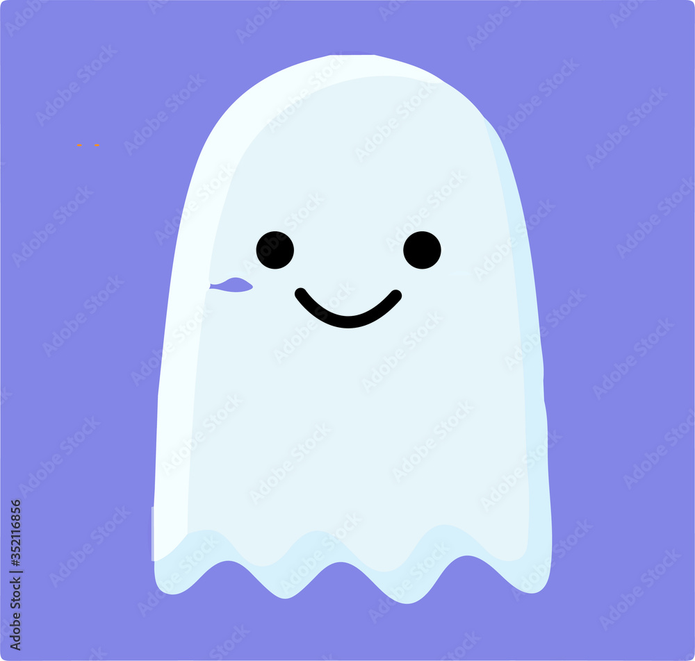 white ghost cute smiling icon vector illustration white ghost cute smiling icon vector illustration
