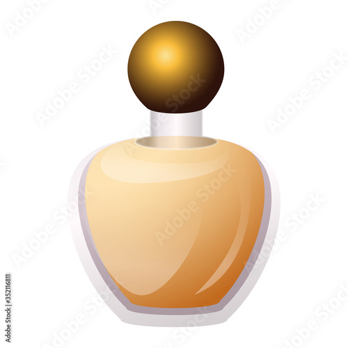 Scent perfume icon. Cartoon of scent perfume vector icon for web design isolated on white background