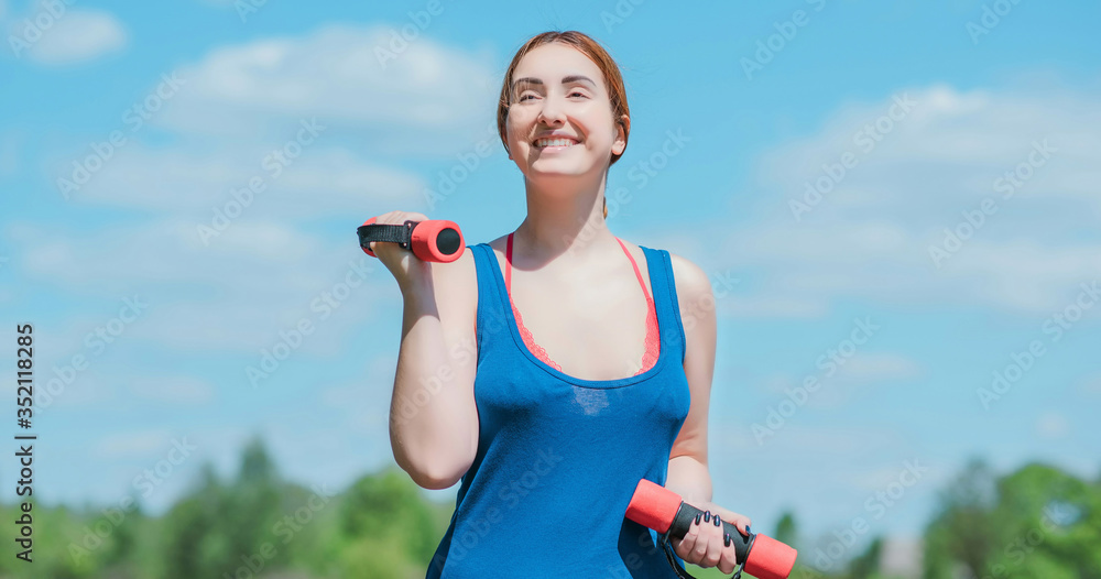 Program of loss weight at nature exercises for health care. Back to normal good life