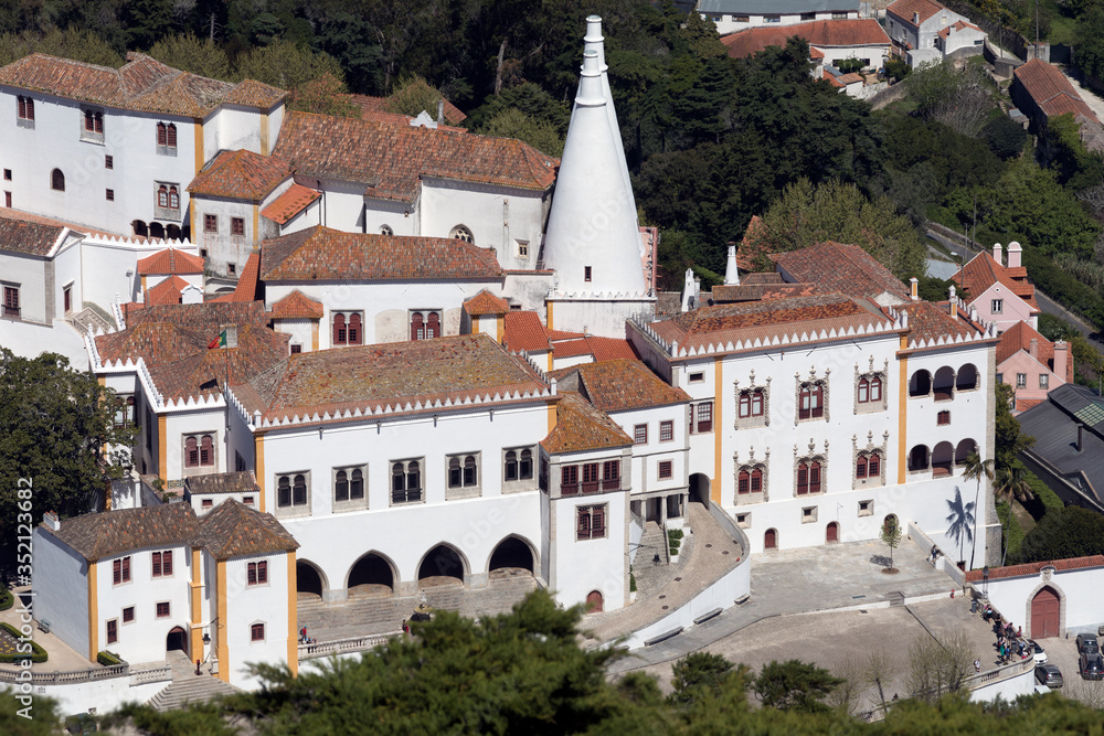 Palace of Sintra - near Lisbon - Portugal