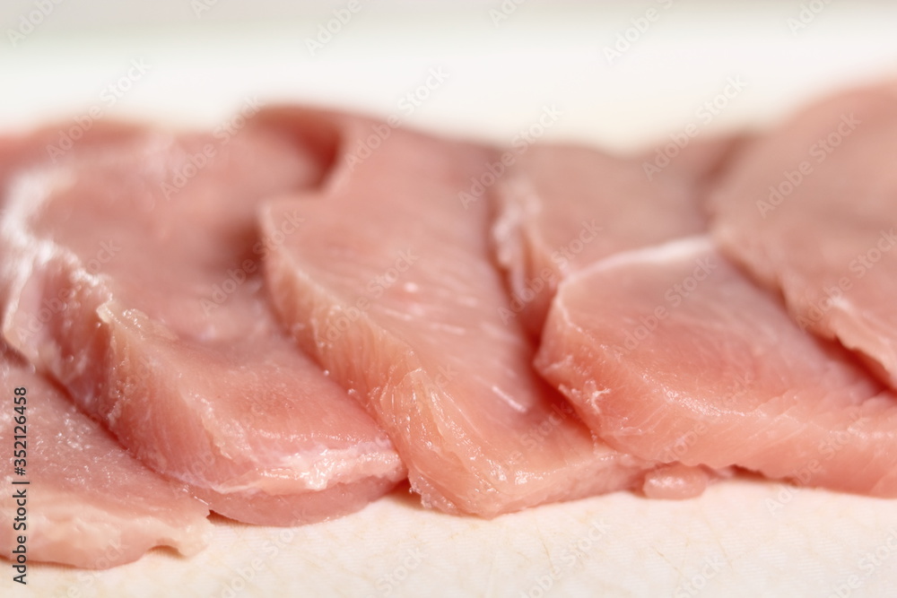Raw Turkey Steak Raw Turkey Steak