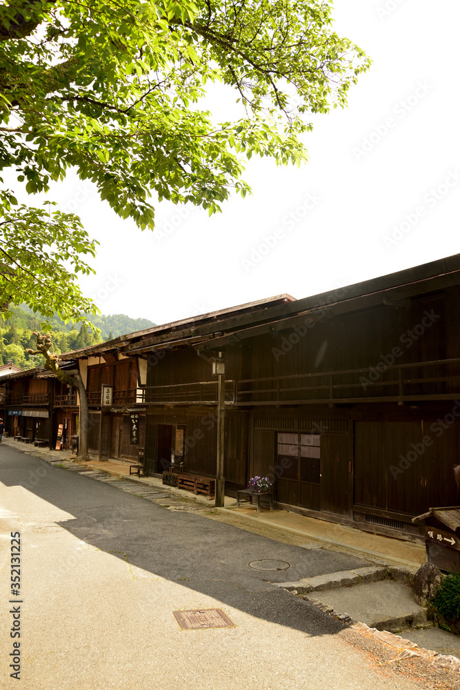 中山道　妻籠宿