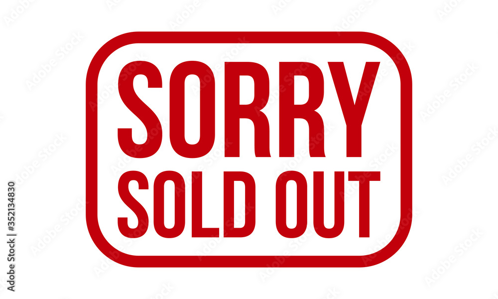 Sorry! Sold out! Bit