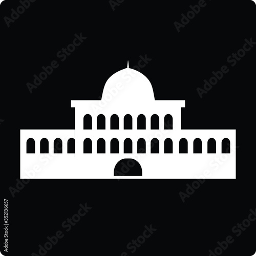 vector illustration of mosque