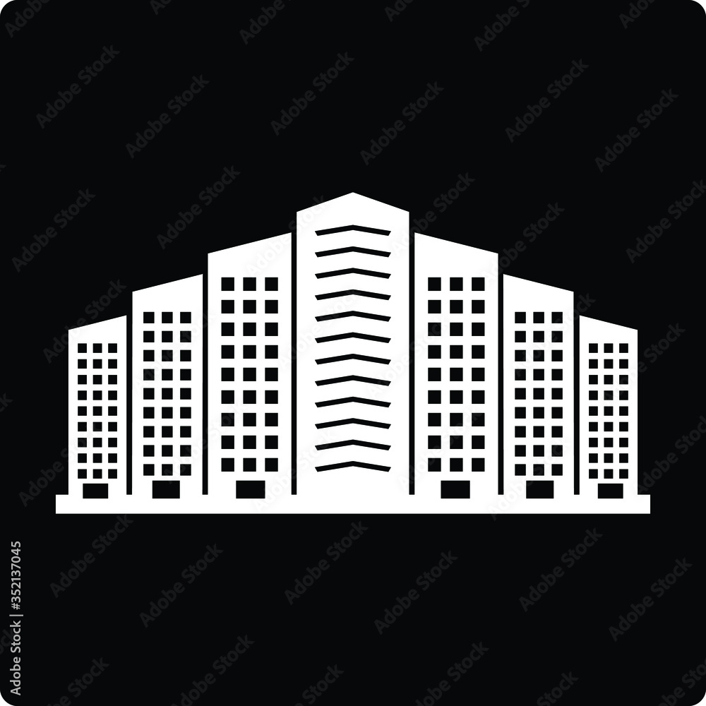 city building vector illustration