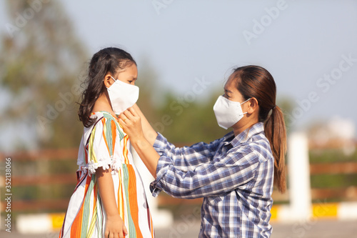 .Take care of our loved ones by wearing a Corona anti-virus mask.