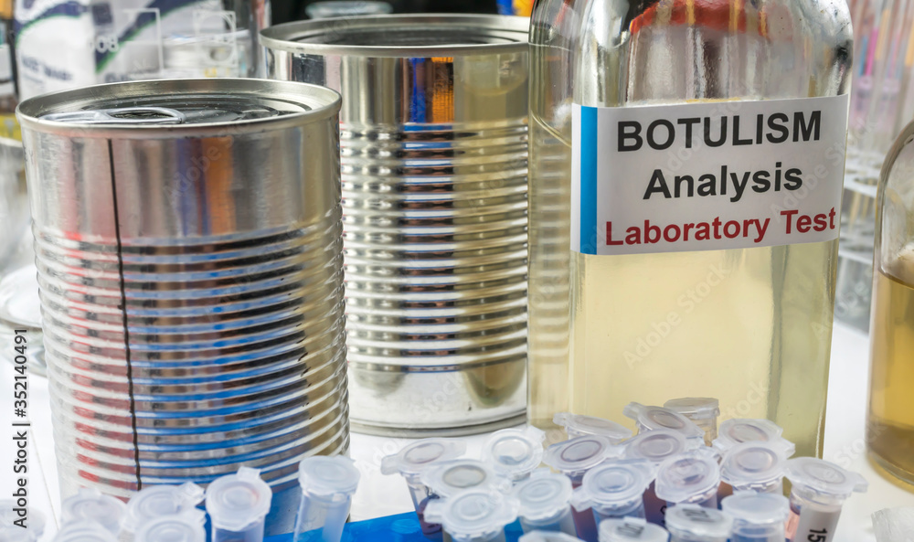 Samples contaminated by Clostridium botulinum toxin that causes ...