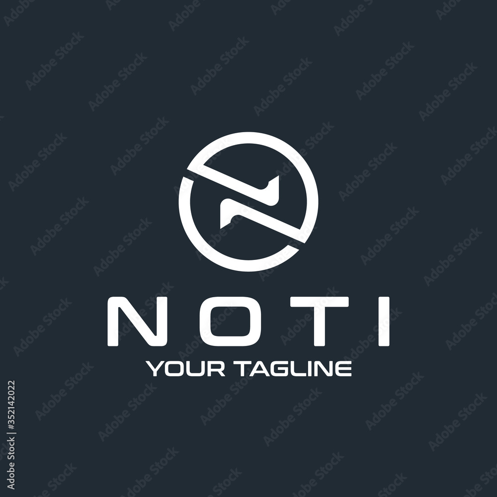 Letter N vector logo design template Letter N vector logo design template