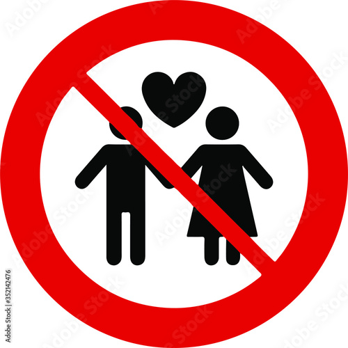 no love allowed here symbol