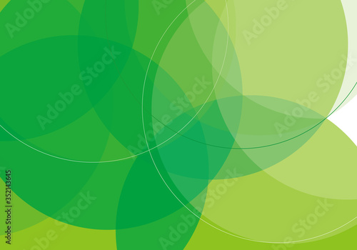 爽やか緑背景イメージ