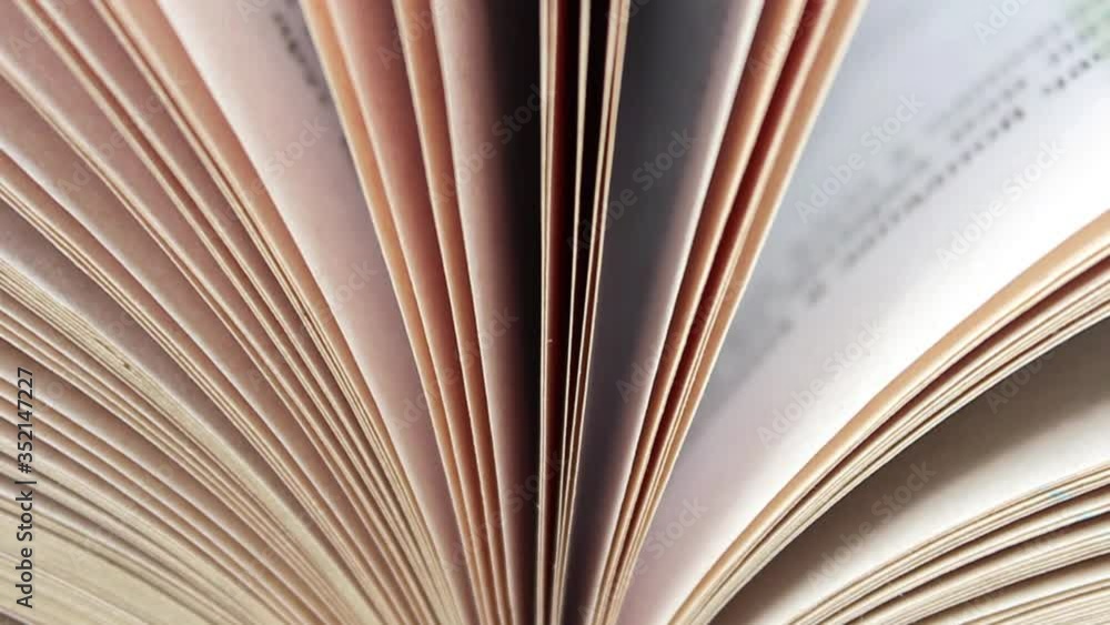 Pages of an old book that are flipped by the wind. Pages of an old book that are flipped by the wind.