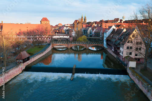 Maxbrücke Nürnberg Altstadt 