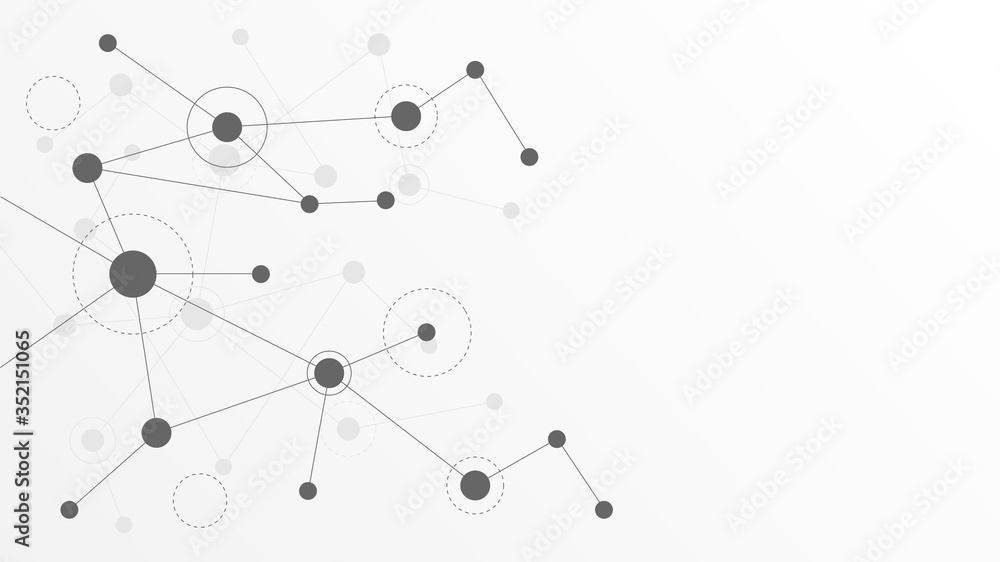 Abstract geometric connect lines and dots.Simple technology graphic background.Illustration Vector design Network and Connection concept. Abstract geometric connect lines and dots.Simple technology graphic background.Illustration Vector design Network and Connection concept.
