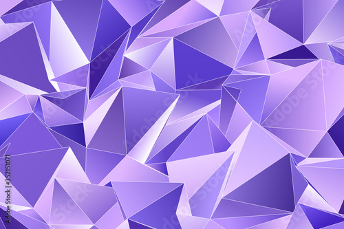 3d Triangles  abstract  background. Design wallpaper