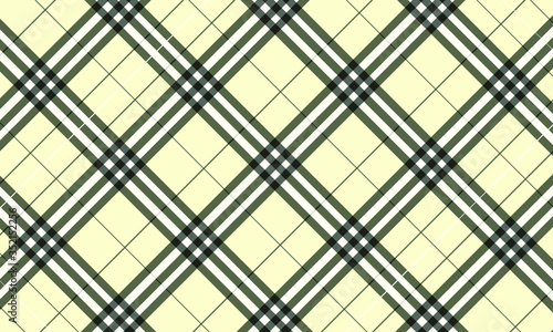 Yellow Diagonal Burberry Style Tartan Pattern - Textile - Background - Wallpaper
