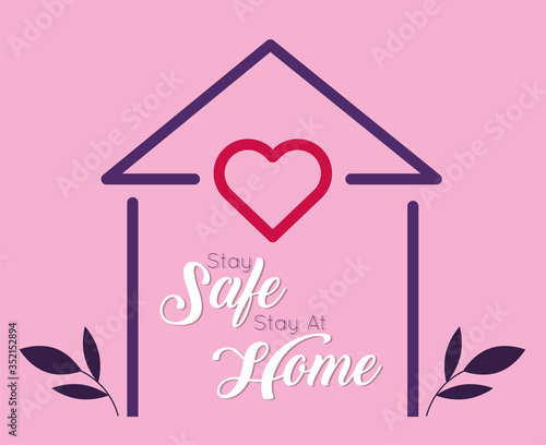 stay at home message for covid19
