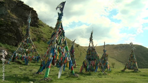 Mongolian landscapes and heatlands with wild horses and shamanic sanctuaries.