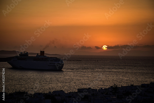 Mykonos Island in Greece is one of the most popular tourists destinations for those seeking Meditteranean spirit.