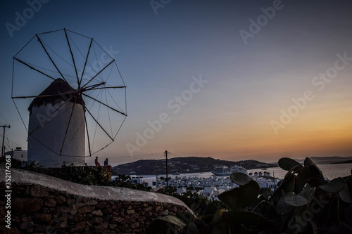 Mykonos Island in Greece is one of the most popular tourists destinations for those seeking Meditteranean spirit.