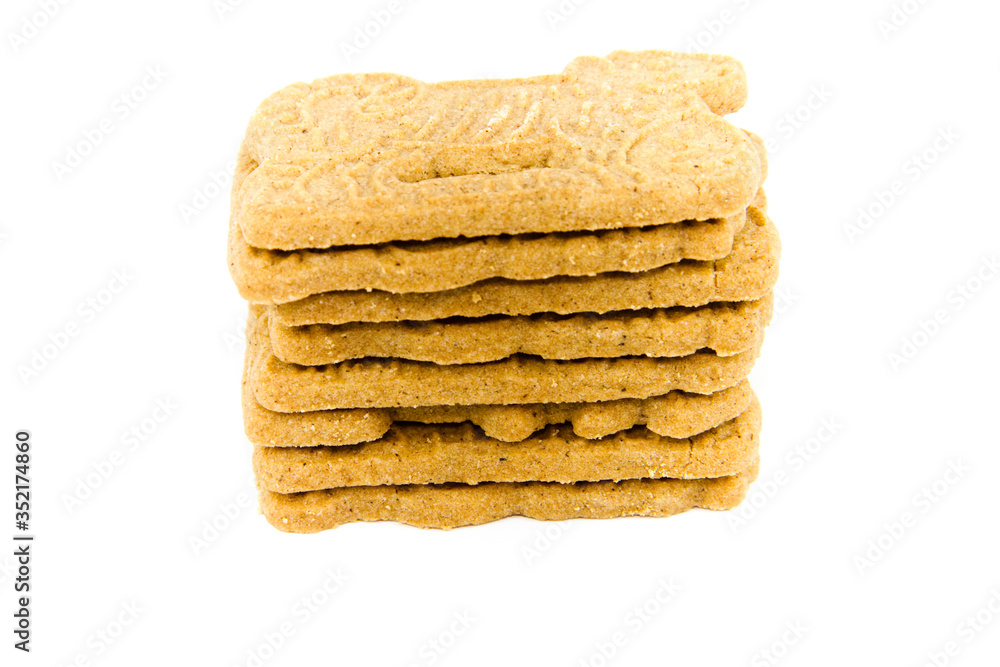 Frisch gebackene Spekulatius Kekse Frisch gebackene Spekulatius Kekse