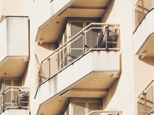 building facade in Torremolinos, Spain