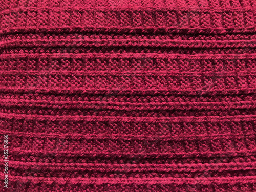 knitting pattern. knitting woolen background, knitting