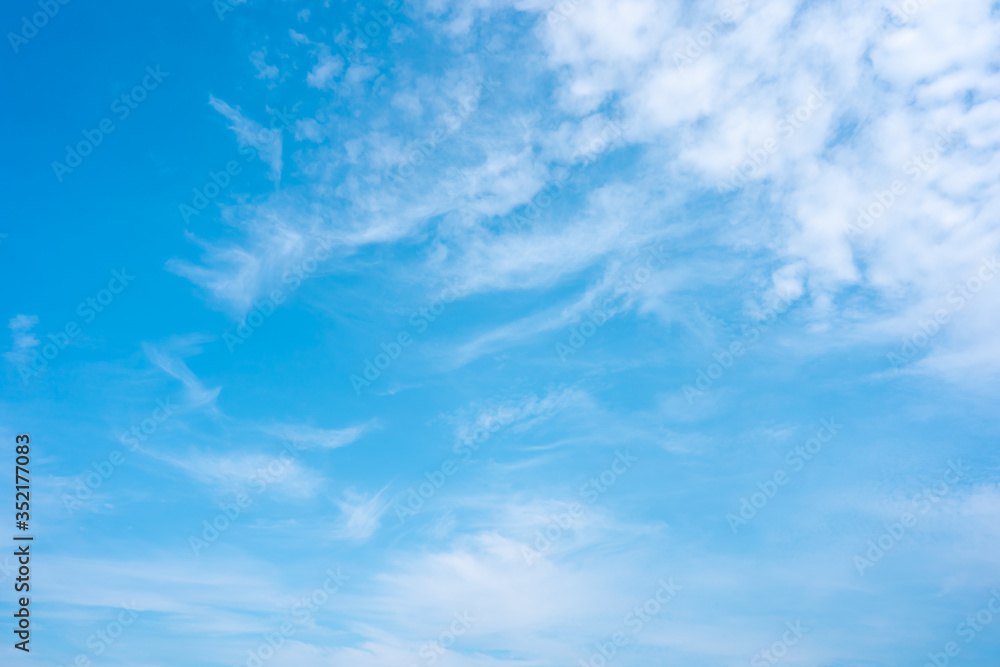 Blue sky or azure sky and cloud background Blue sky or azure sky and cloud background