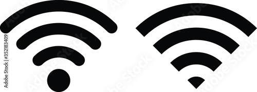 easy to use illustration vector icon of wifi