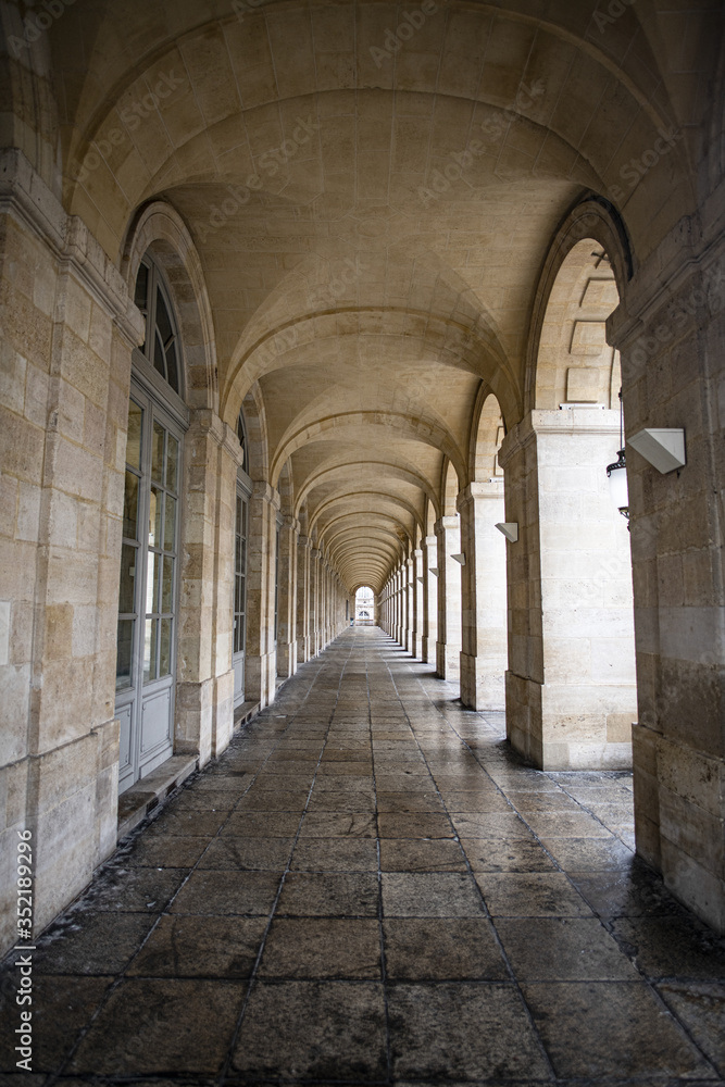 Les arches du Grand Thêatre de Bordeaux
