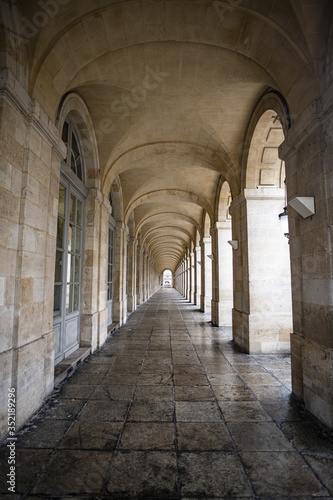 Les arches du Grand Thêatre de Bordeaux
