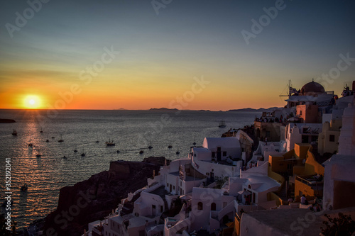 Santorini Island in Greece © Jakub