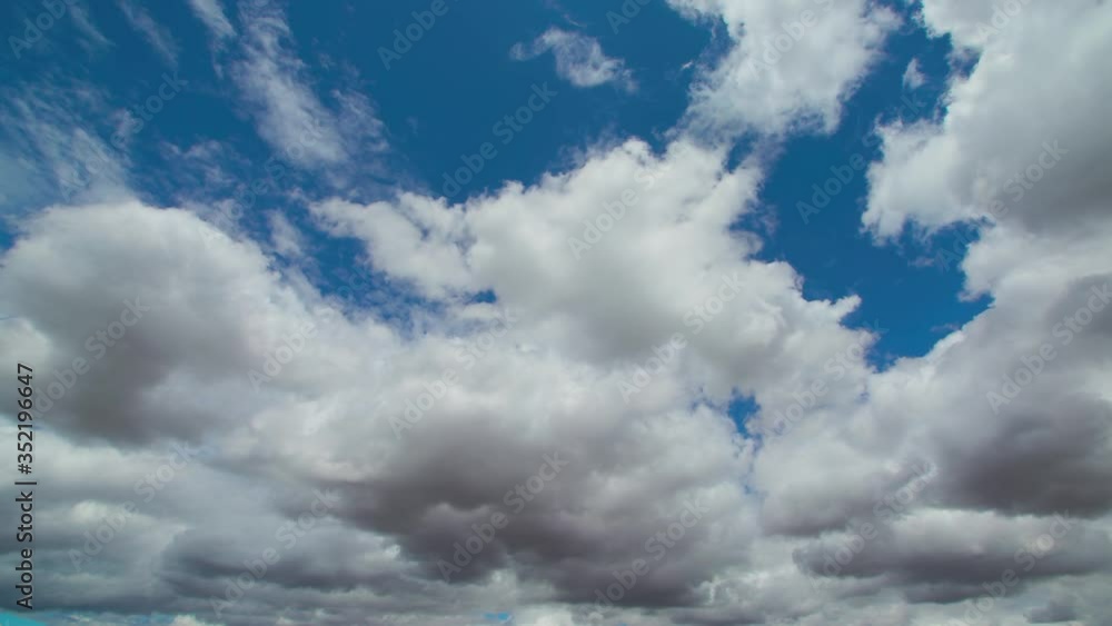 Time lapse of sky with clouds. Time lapse of sky with clouds.