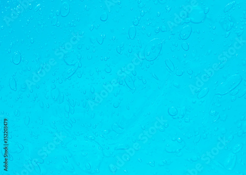 gel bubbles background and texture.