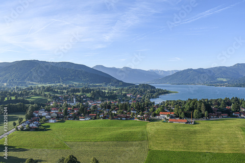 Tegernsee aus der Luft