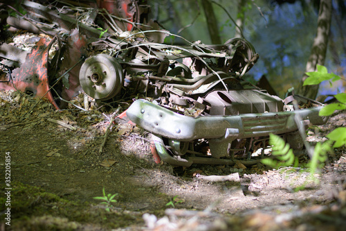 1956 Plymouth Savoy - Wrecked and Abandoned photo