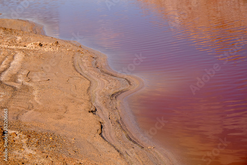 aerial view of the river