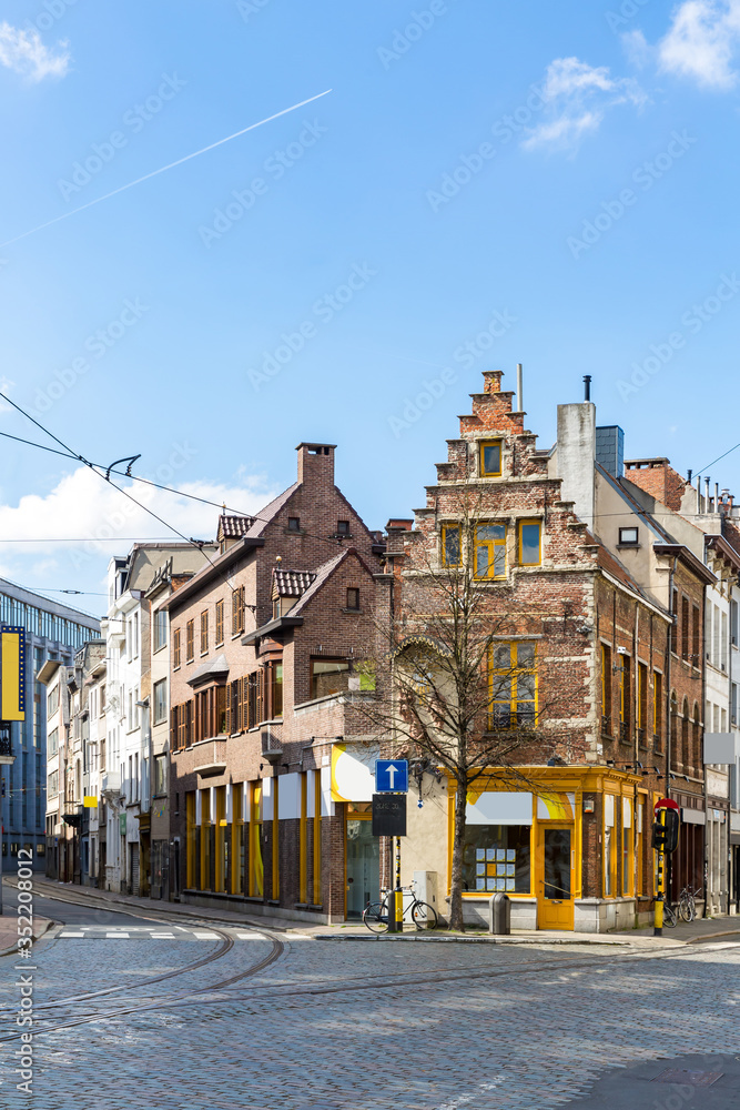 Meir Street Antwerp Belgium