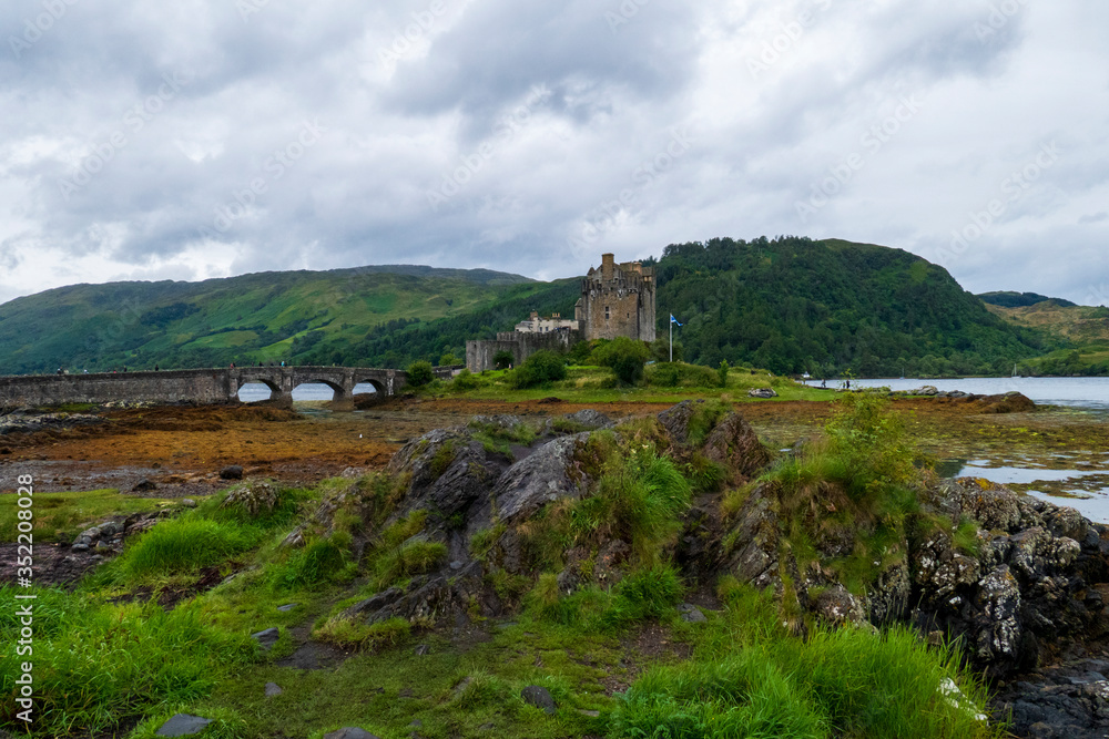 Eilean Donan Castle, schottische Burg in den Highlands von Schottland