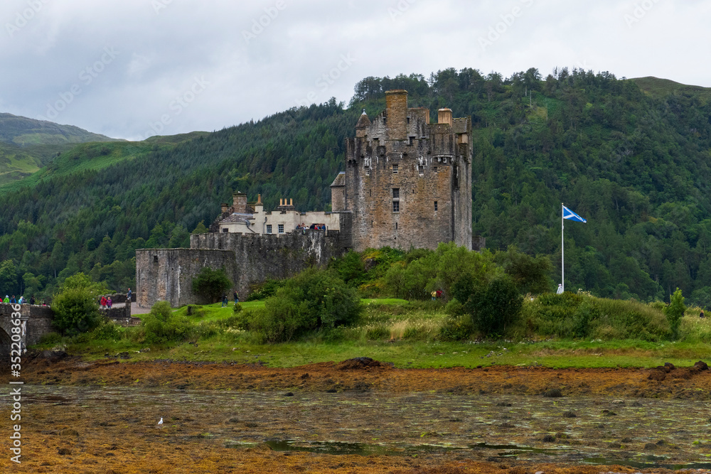 Eilean Donan Castle, schottische Burg in den Highlands von Schottland