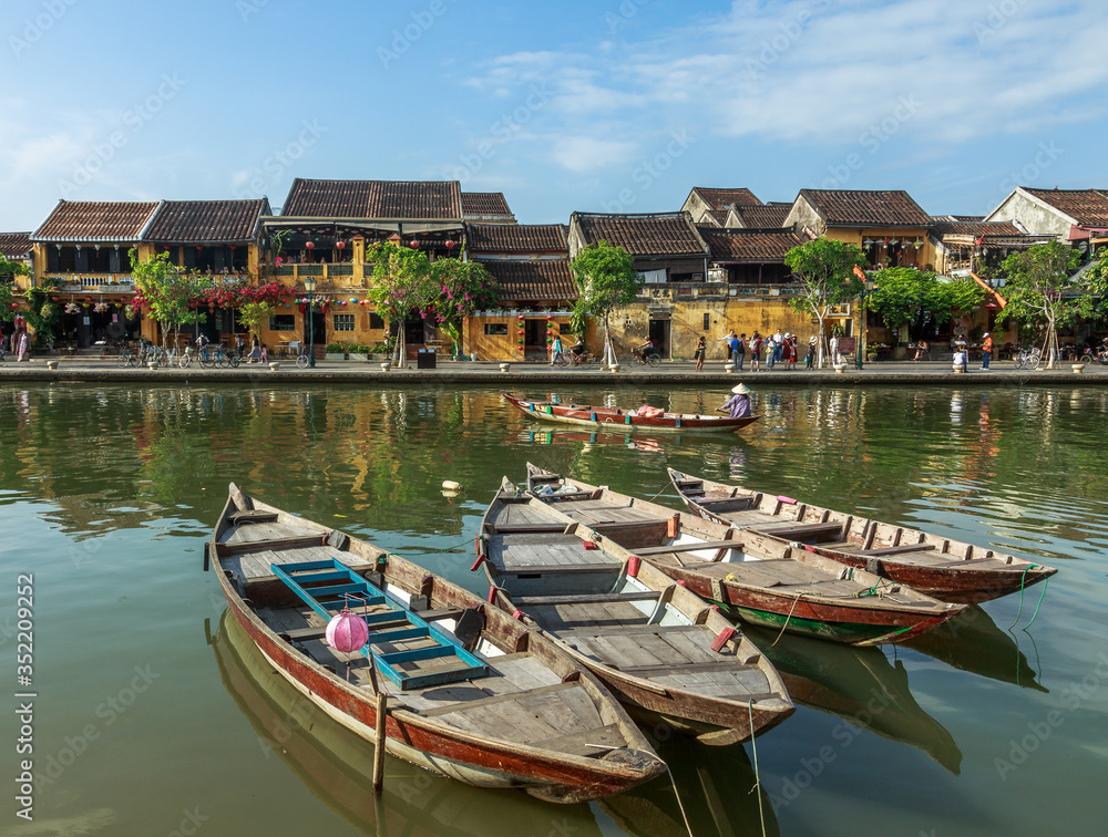 The historic ancient town of Hoi An / Vietnam