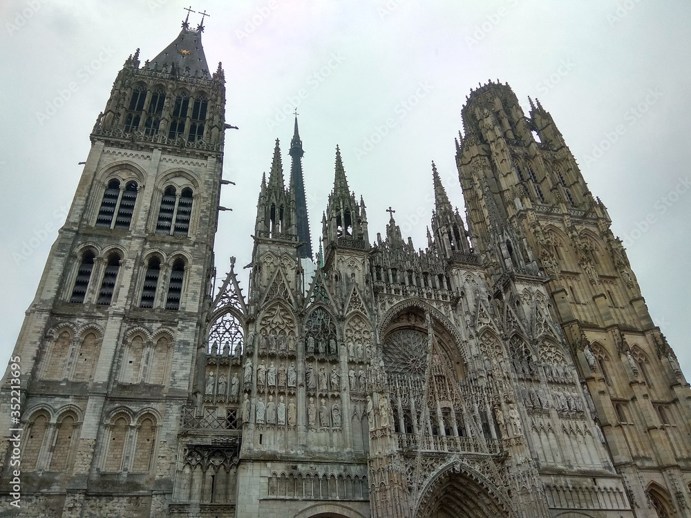 st vitus cathedral in Normandy
