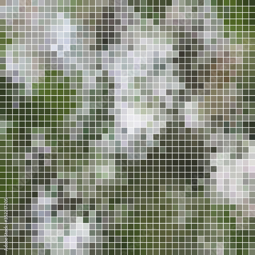 abstract vector square pixel mosaic background