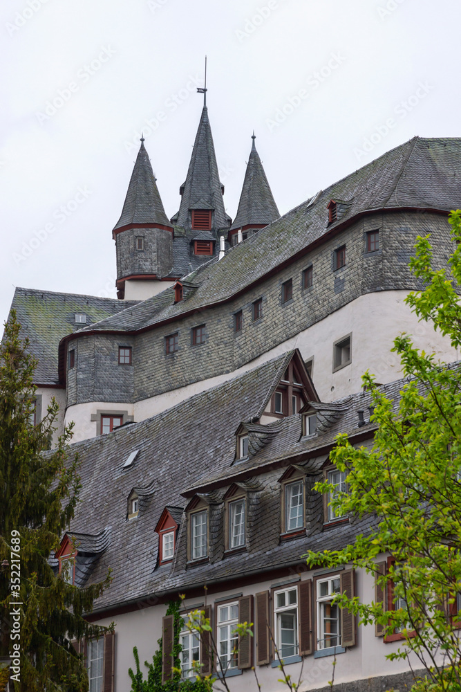 Fototapeta premium Grafenschloss Diez in Rheinland-Pfalz