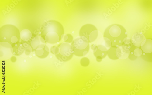Yellow bokeh glitter texture background.