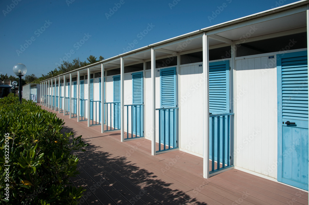 cabine di spiaggia