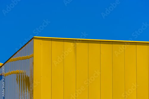 Shapes and colors in the urban landscape